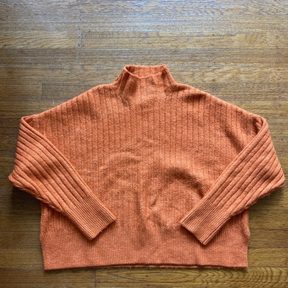 Mock neck sweater